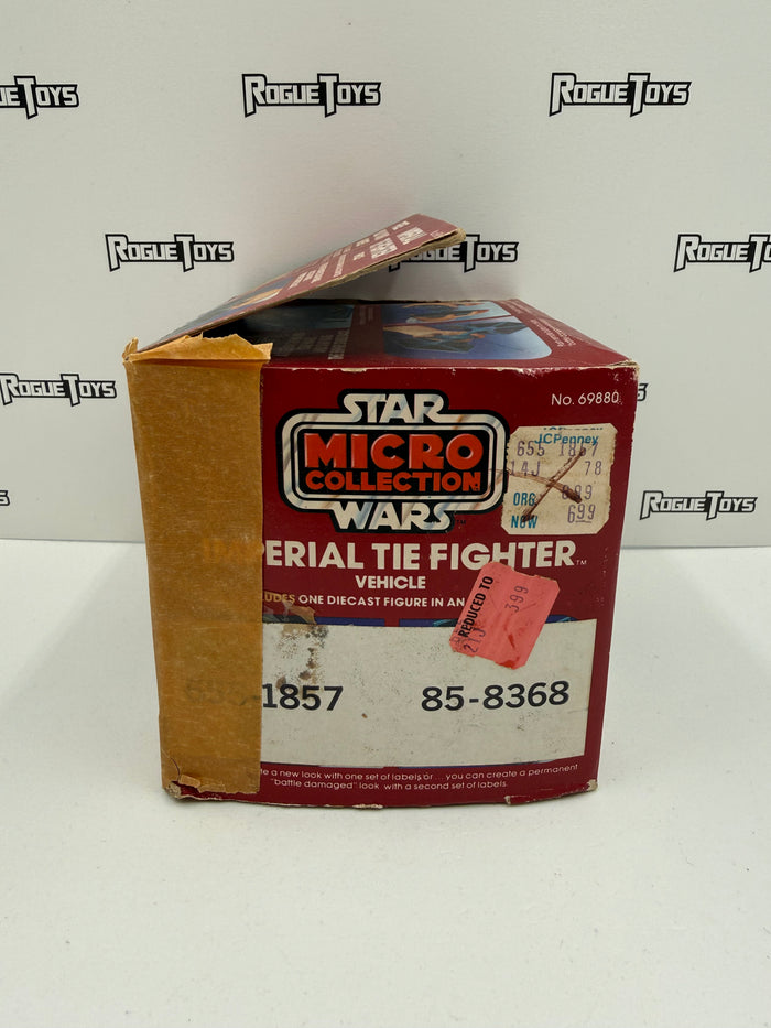 Kenner Star Wars Micro Collection Imperial TIE Fighter Vehicle
