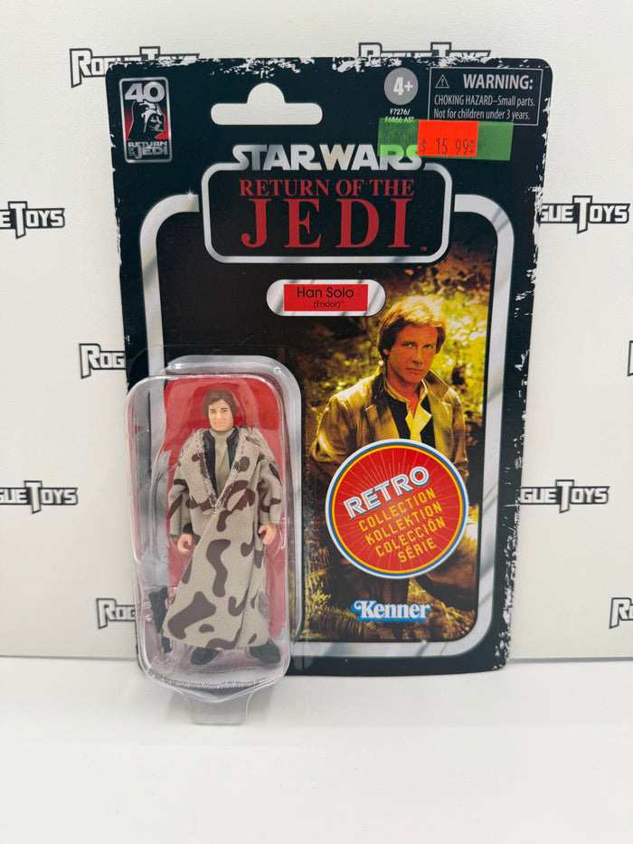Kenner Star Wars: Return of the Jedi 40th Anniversary Retro Collection Han Solo (Endor)