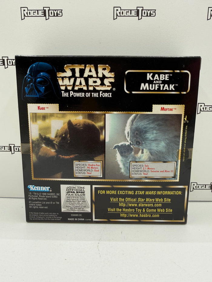 Kenner Star Wars The Power of the Force Kabe and Muftak
