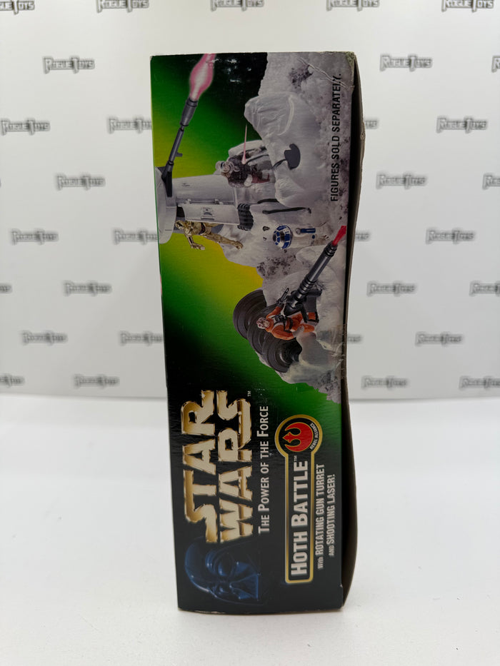 Kenner Star Wars The Power of the Force Rebel Alliance Hoth Battle w/ Rotating Gun Turret & Shooting Laser!