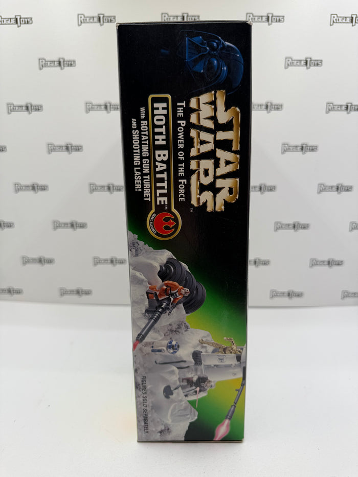Kenner Star Wars The Power of the Force Rebel Alliance Hoth Battle w/ Rotating Gun Turret & Shooting Laser!