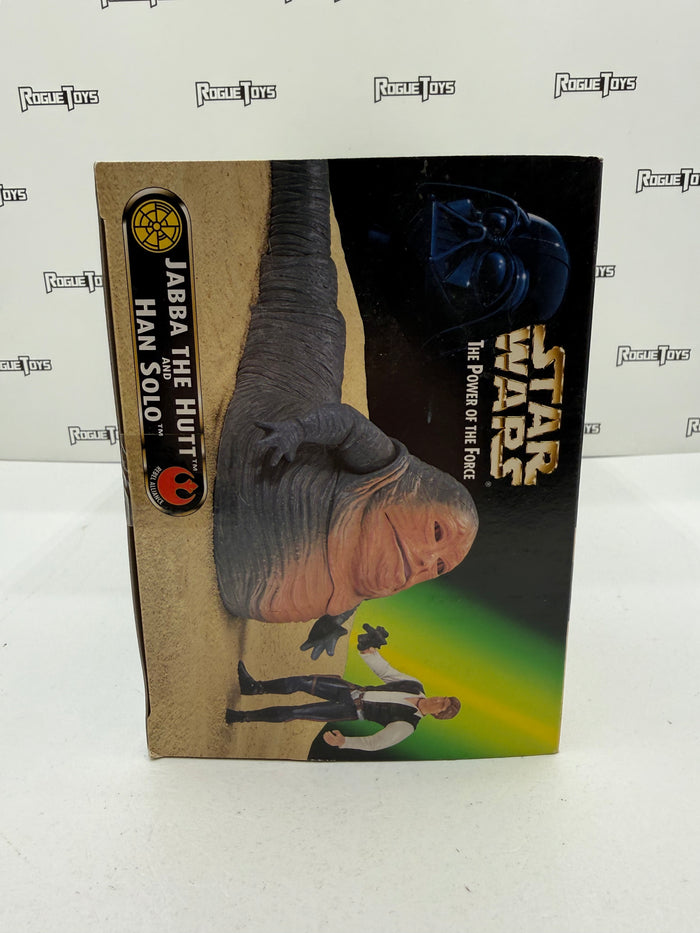 Kenner Star Wars The Power of the Force Rebel Alliance Jabba the Hutt & Han Solo