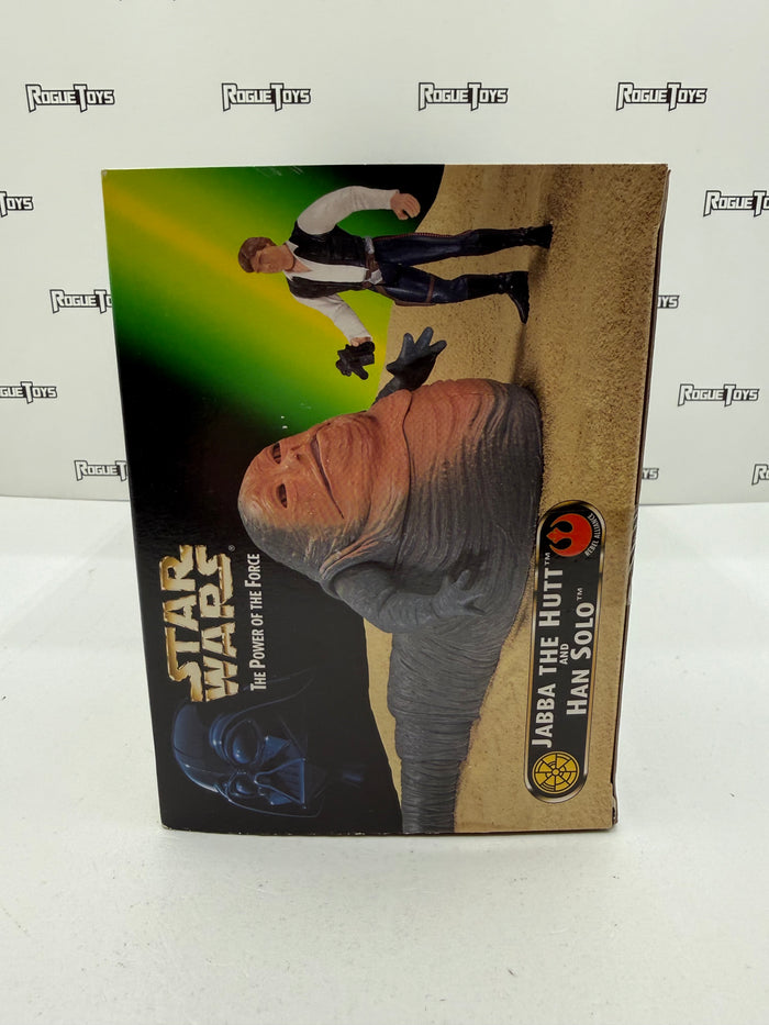 Kenner Star Wars The Power of the Force Rebel Alliance Jabba the Hutt & Han Solo