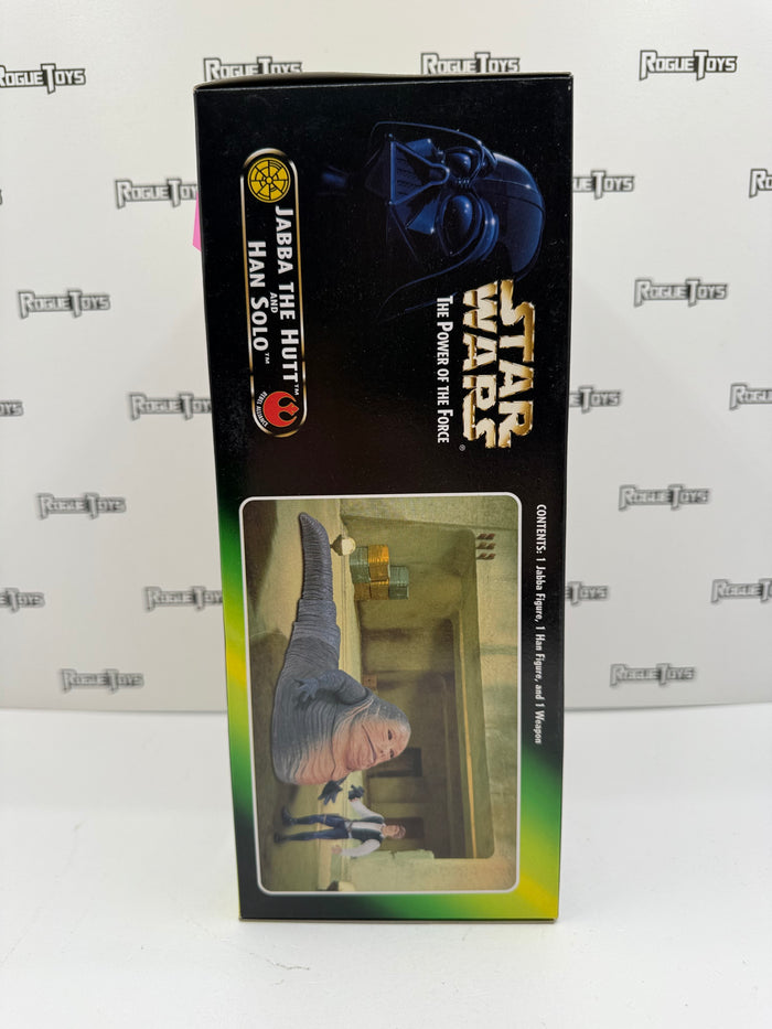 Kenner Star Wars The Power of the Force Rebel Alliance Jabba the Hutt & Han Solo