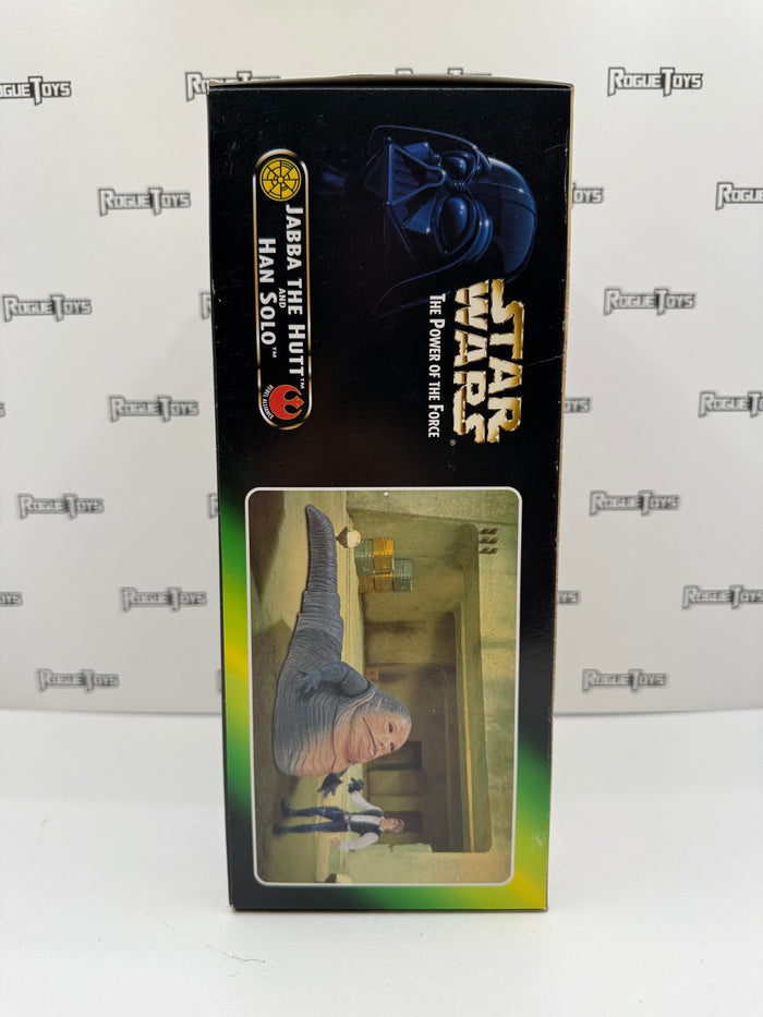 Kenner Star Wars The Power of the Force Rebel Alliance Jabba the Hutt & Han Solo