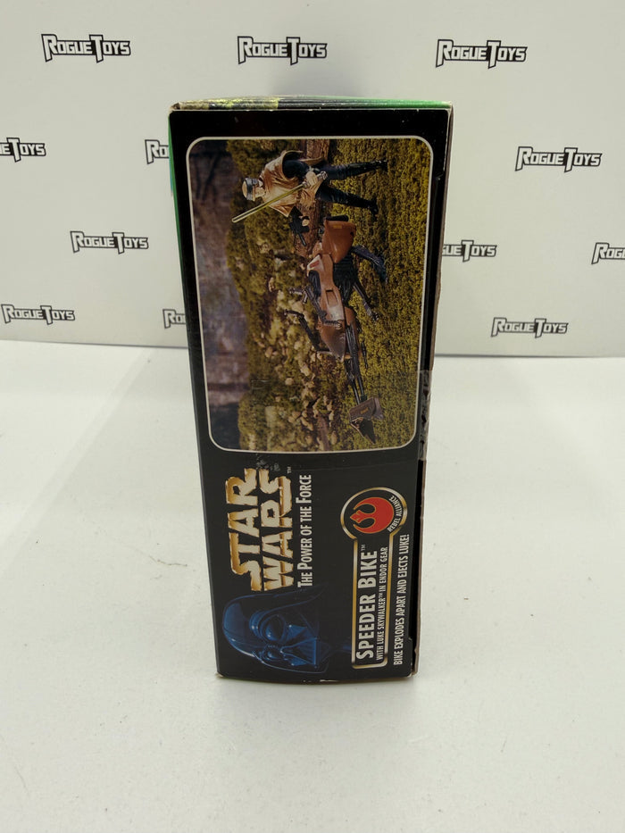 Kenner Star Wars The Power of the Force Rebel Alliance Speeder Bike w/ Luke Skywalker in Endor Gear