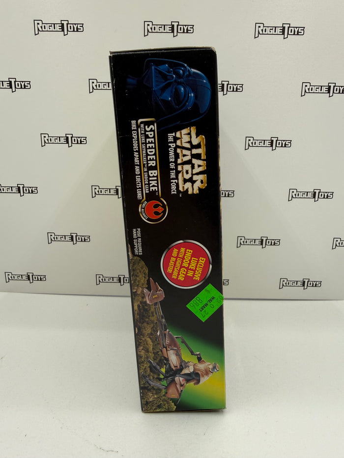 Kenner Star Wars The Power of the Force Rebel Alliance Speeder Bike w/ Luke Skywalker in Endor Gear