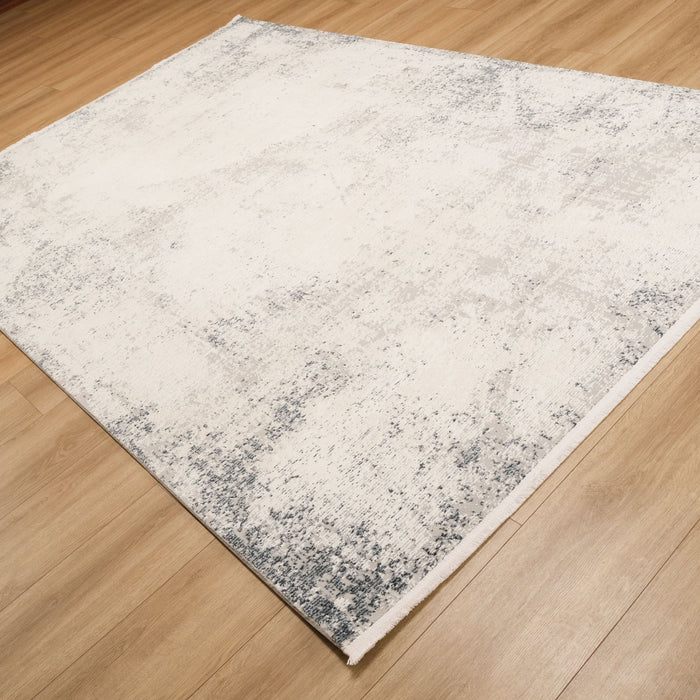 Lagos Serisi Soyut Desenli Makine Dokuma Halı, gri, 200x290 cm — Halıcızade