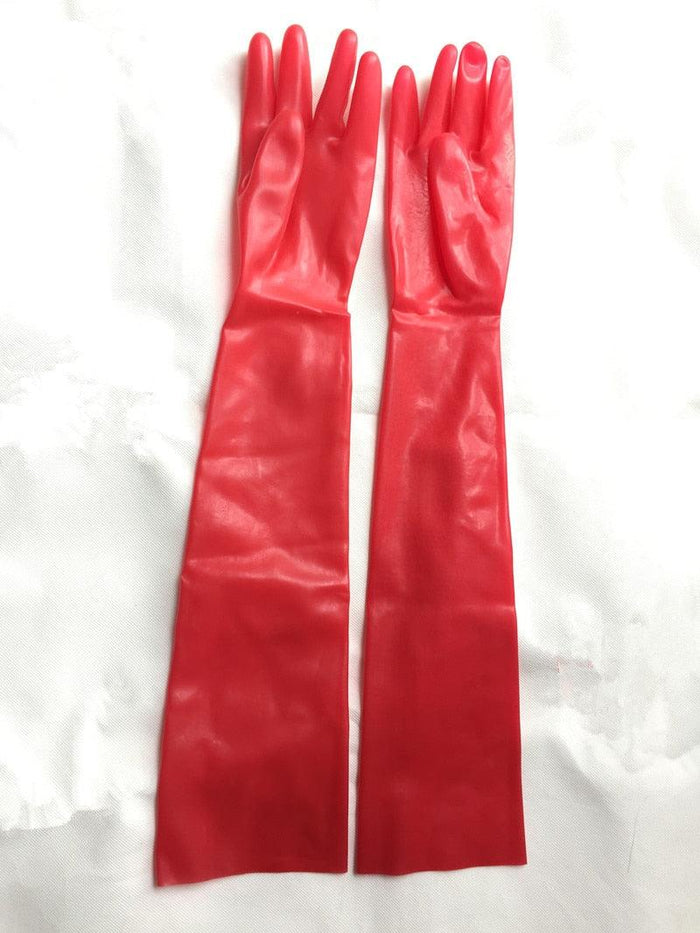 Latex Gloves - Red / XS Gloves - Femboy Fatale