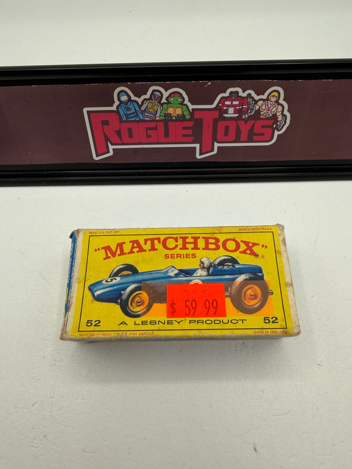 Lesney Matchbox Series 52 B.R.M. Racing Car