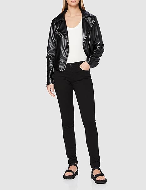 Levi's 711 Skinny Women's Jeans, Night is Black, 25W / 34L