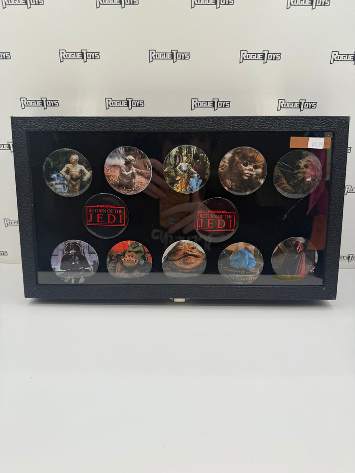 Lucas Films Ltd. Star Wars: Return of the Jedi Button Badges (Set of 12)