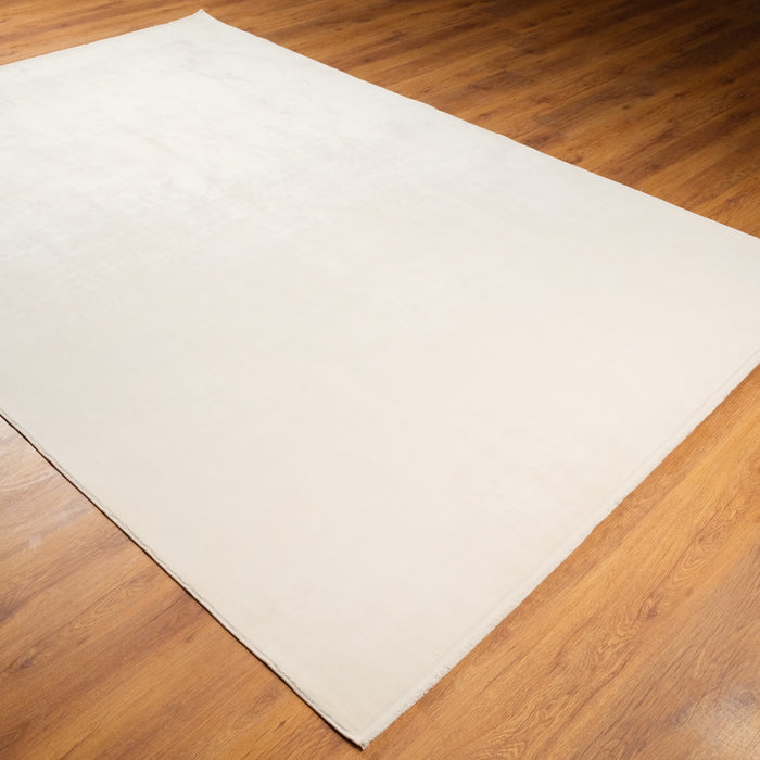 Lugano Serisi Sade Desenli Makine Dokuma Halı, krem, 80x150 – 300x400 cm — Halıcızade