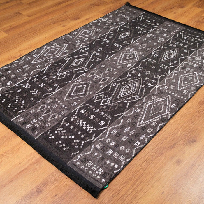 Luna Serisi Geometrik Desenli Dijital Baskı Halı — 120x180 cm