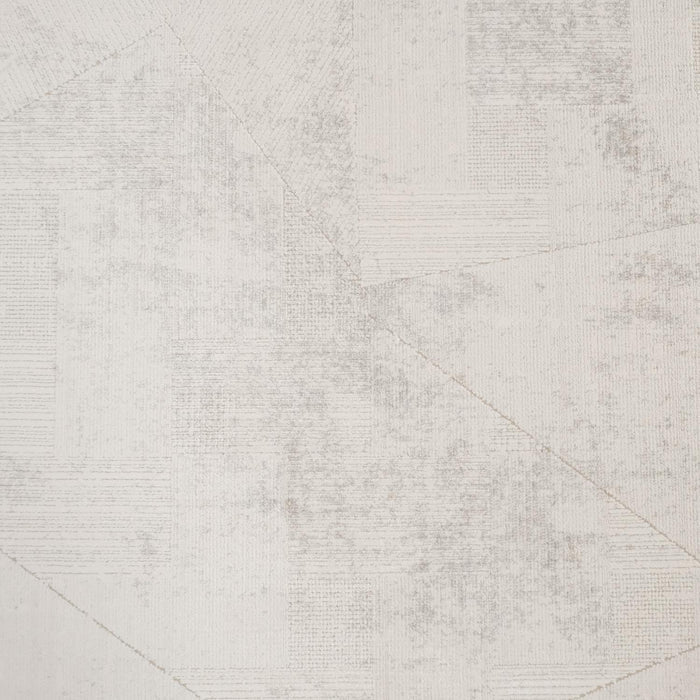 Mahal Serisi Çerçeve Desenli Gri Makine Dokuma Halı — 80x150, 100x200, 80x300, 133x190 cm