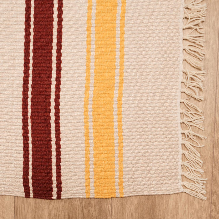 Çizgi Desenli Makine Dokuma Kilim