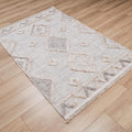 Malibu Serisi Geometrik Desenli Makine Dokuma Halı, mavi, 120x180 – 200x290 cm — Halıcızade