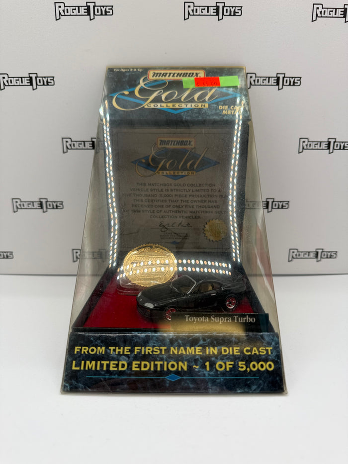 Matchbox Gold Collection From the First Name in Die Cast Limited Edition ~ 1 of 5,000 Toyota Supra Turbo
