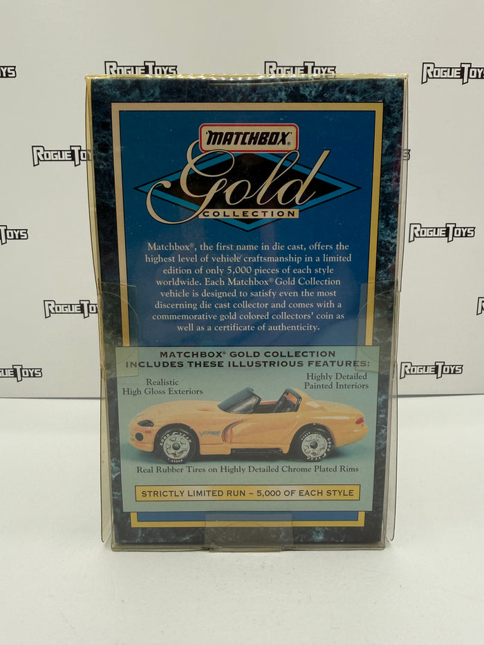 Matchbox Gold Collection From the First Name in Die Cast Limited Edition ~ 1 of 5,000 Toyota Supra Turbo