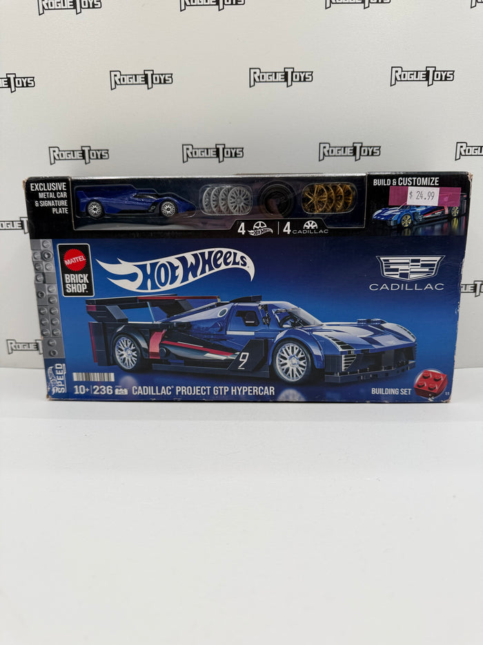 Mattel Brick Shop Hot Wheels Speed Series Cadillac Project GTP Hypercar