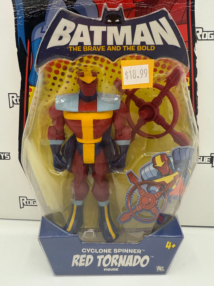 Mattel DC Batman: The Brave and the Bold Cyclone Spinner Red Tornado Figure