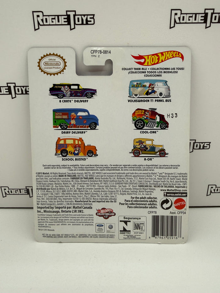 Mattel Hot Wheels Dr. Mario 8 Crate Delivery