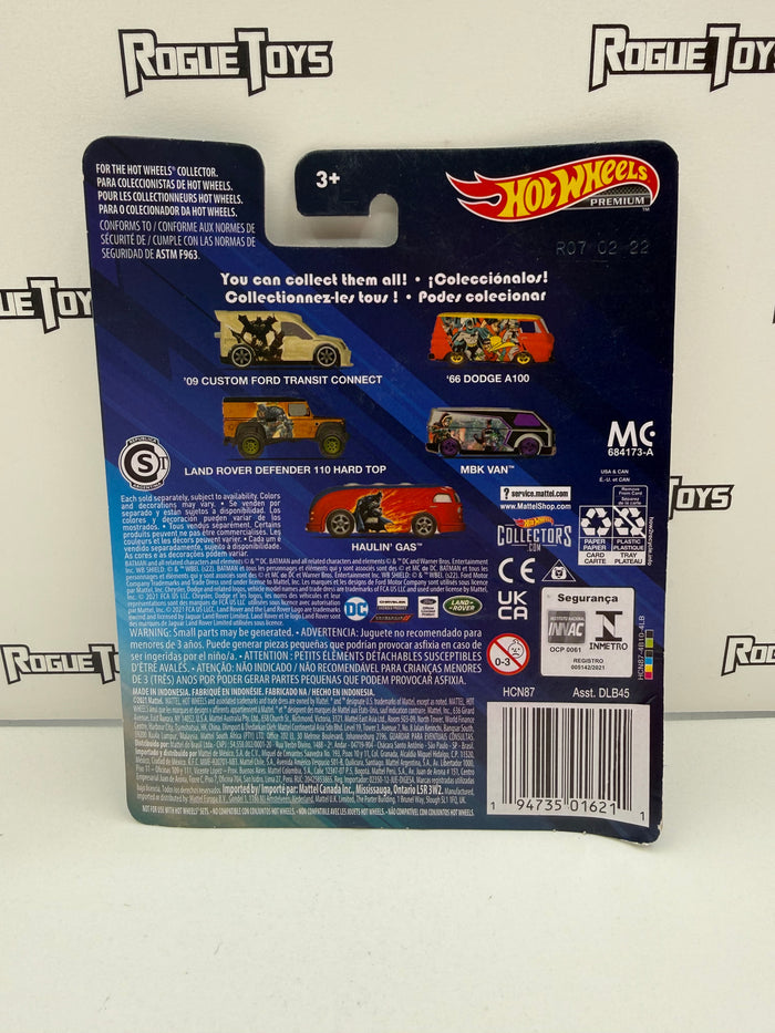 Mattel Hot Wheels Premium DC MBK Van
