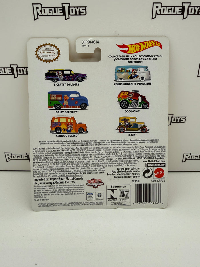 Mattel Hot Wheels Super Mario Bros. 3 School Busted