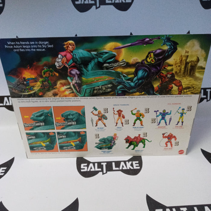 Mattel Masters Of The Universe Origins Prince Adam Sky Sled - Rogue Toys