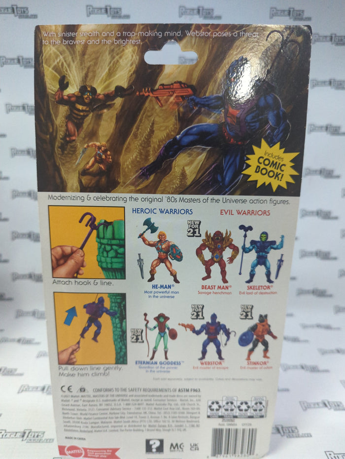 Mattel Masters of the Universe Origins Webstor