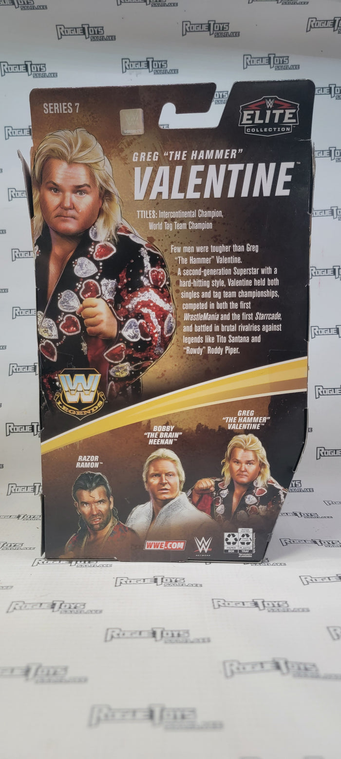 Mattel WWE Elite Collection Legends Series 7 Greg "The Hammer" Valentine