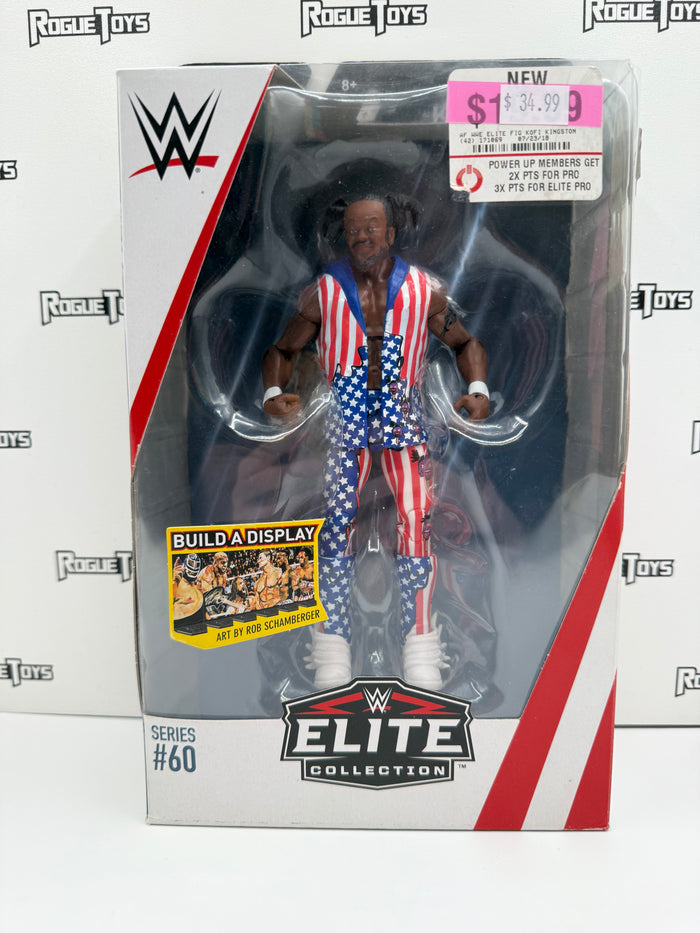 Mattel WWE Elite Collection Series 60 Kofi Kingston