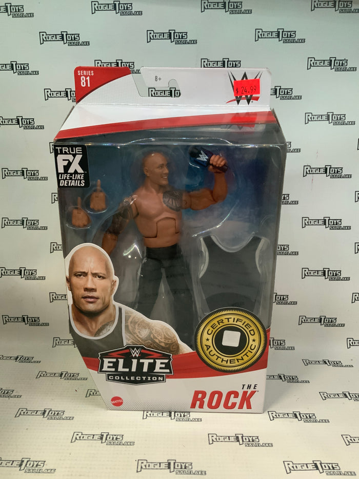 Mattel WWE Elite Collection Series 81 The Rock