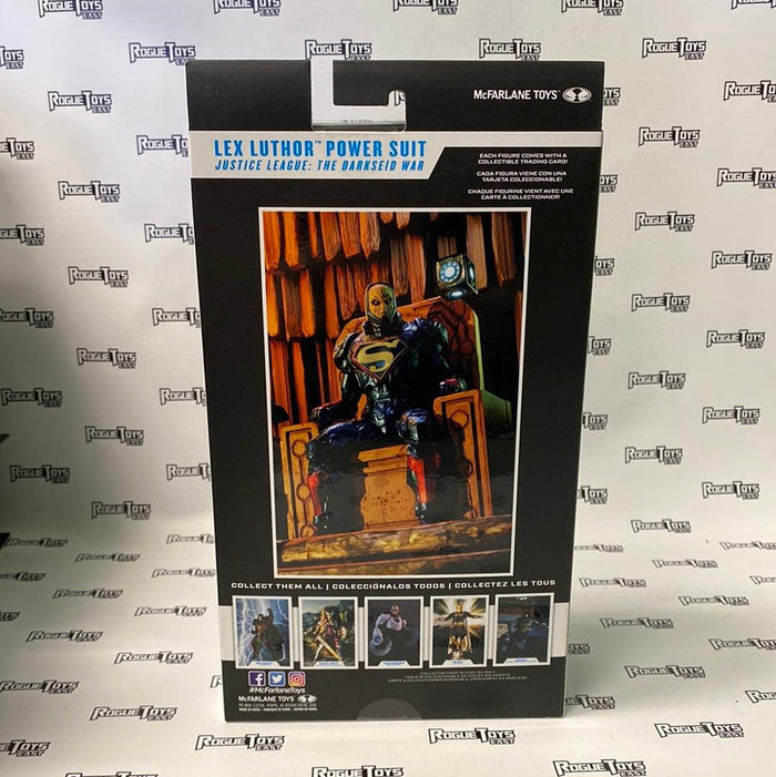 McFarlane DC Multiverse Justice League: The Darkseid War Lex Luther Power Suit - Rogue Toys