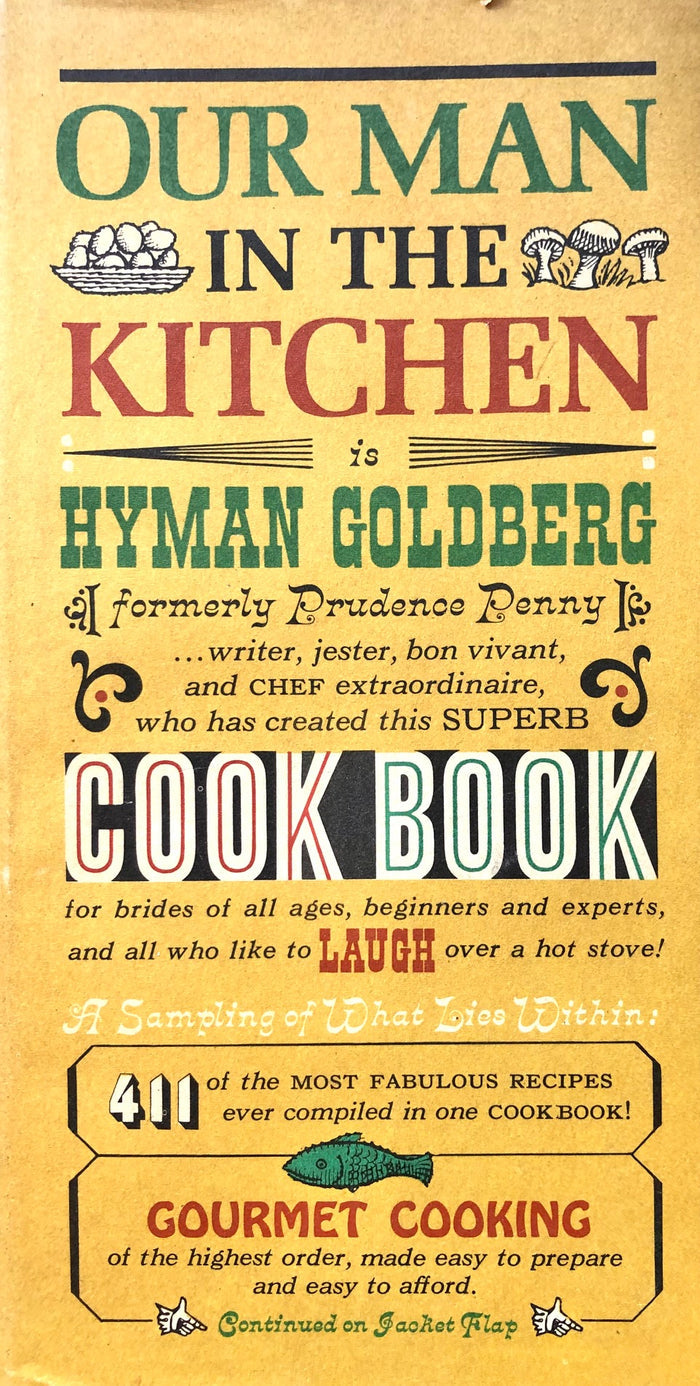 (Men's) Hyman Goldberg. Our Man in the Kitchen.