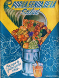 (Mexican) Carlos Kozel. Por La Senda de la Salud, con Jugos de Frutas, Yerbas y Tes