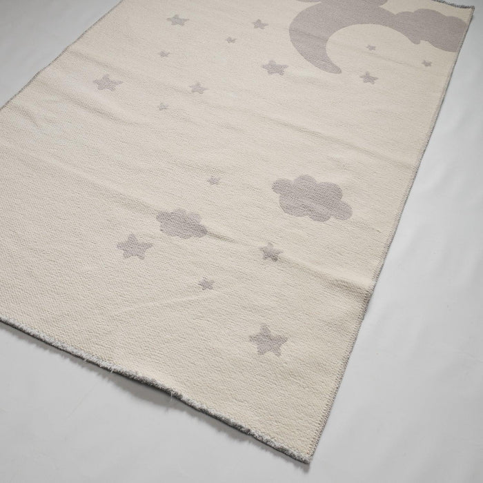 Eko Halı Mia Cotton Soyut Desenli Bebek / Çocuk Odası Makine Dokuma Halı