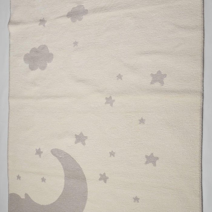 Eko Halı Mia Cotton Soyut Desenli Bebek / Çocuk Odası Makine Dokuma Halı