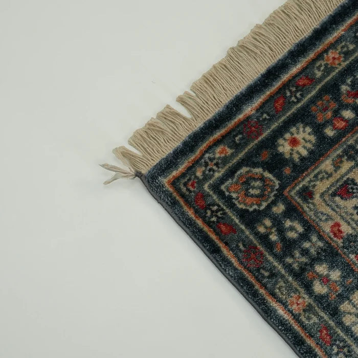 Mihrap Desenli Tencel Tezgah Dokuma Halı Seccade — viskon