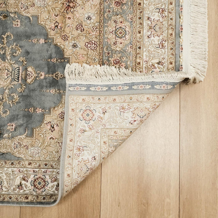 Mihrap Tasarım Gri Halı Seccade — 80x125 cm
