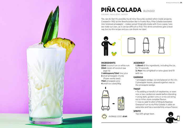 Mixed in Minutes: 50 Quick & Easy Cocktails to Make at Home (Dan Whiteside)