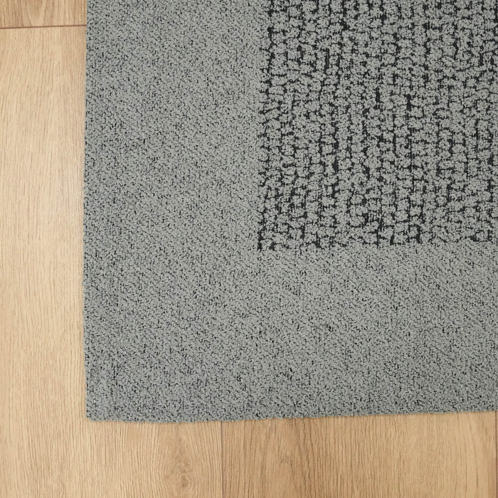 Nevada Serisi Sade Desenli Gri Halı — 120x180 cm