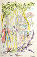 *NEW* P & O Lines. S.S. "Strathnaver" Menu - London Cries
