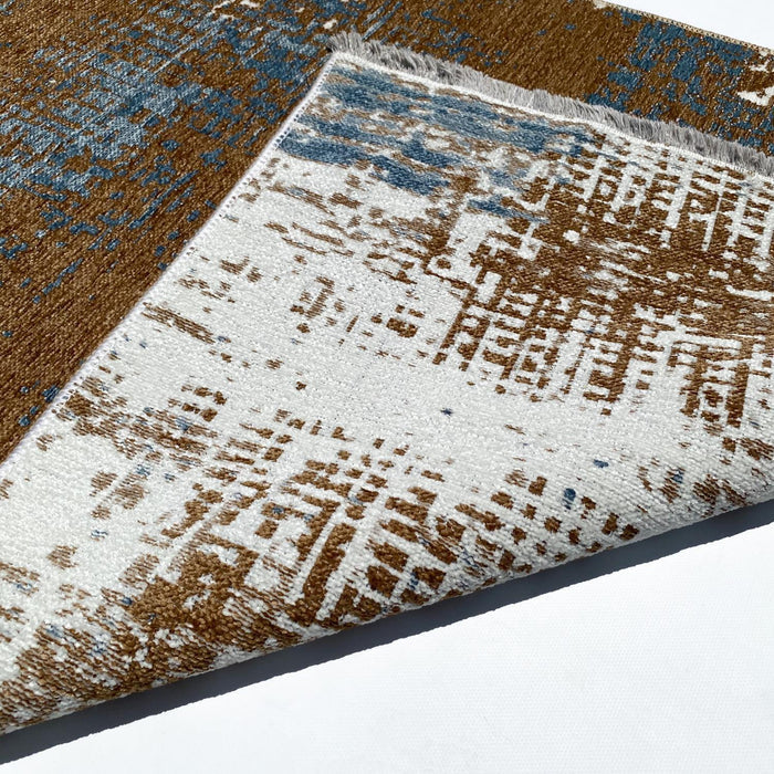 Noa Serisi Soyut Desenli Makine Dokuma Kilim — 115x180 cm
