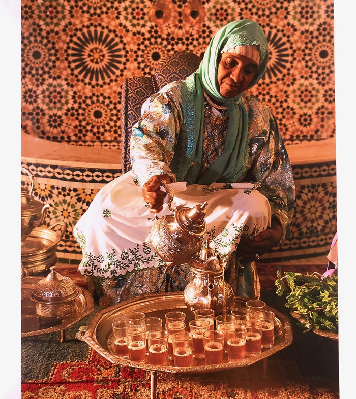 (North African) Ilham Ibrahimi. Jours de Fete au Maroc. *Signed*