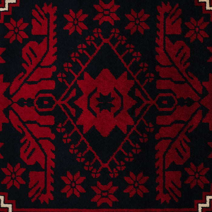 Nostalji Serisi Yağcıbedir Desenli Tezgah Dokuma Halı — tencel