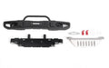 OEM Wide Front Winch Bumper W/ Steering Guard for Axial 1/10 SCX10 III Jeep (Gladiator/Wrangler) (B)