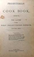(Ohio) Ladies of the First Presbyterian Church. Presbyterian Church Cook Book.