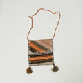 Otantik El Dokuma Anadolu Desenli Yün Kilim Çanta, rengarenk, 25x26 cm — Halıcızade