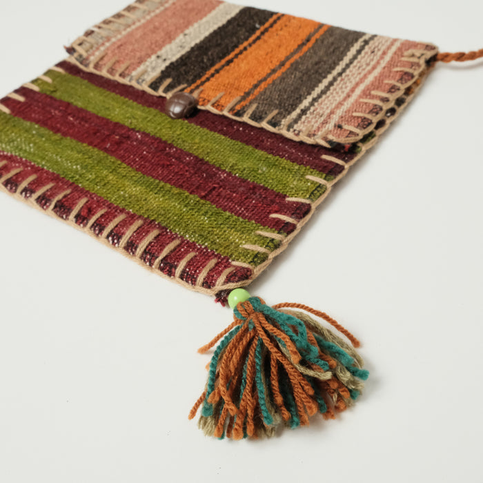 Otantik El Dokuma Kilim Çanta — yün